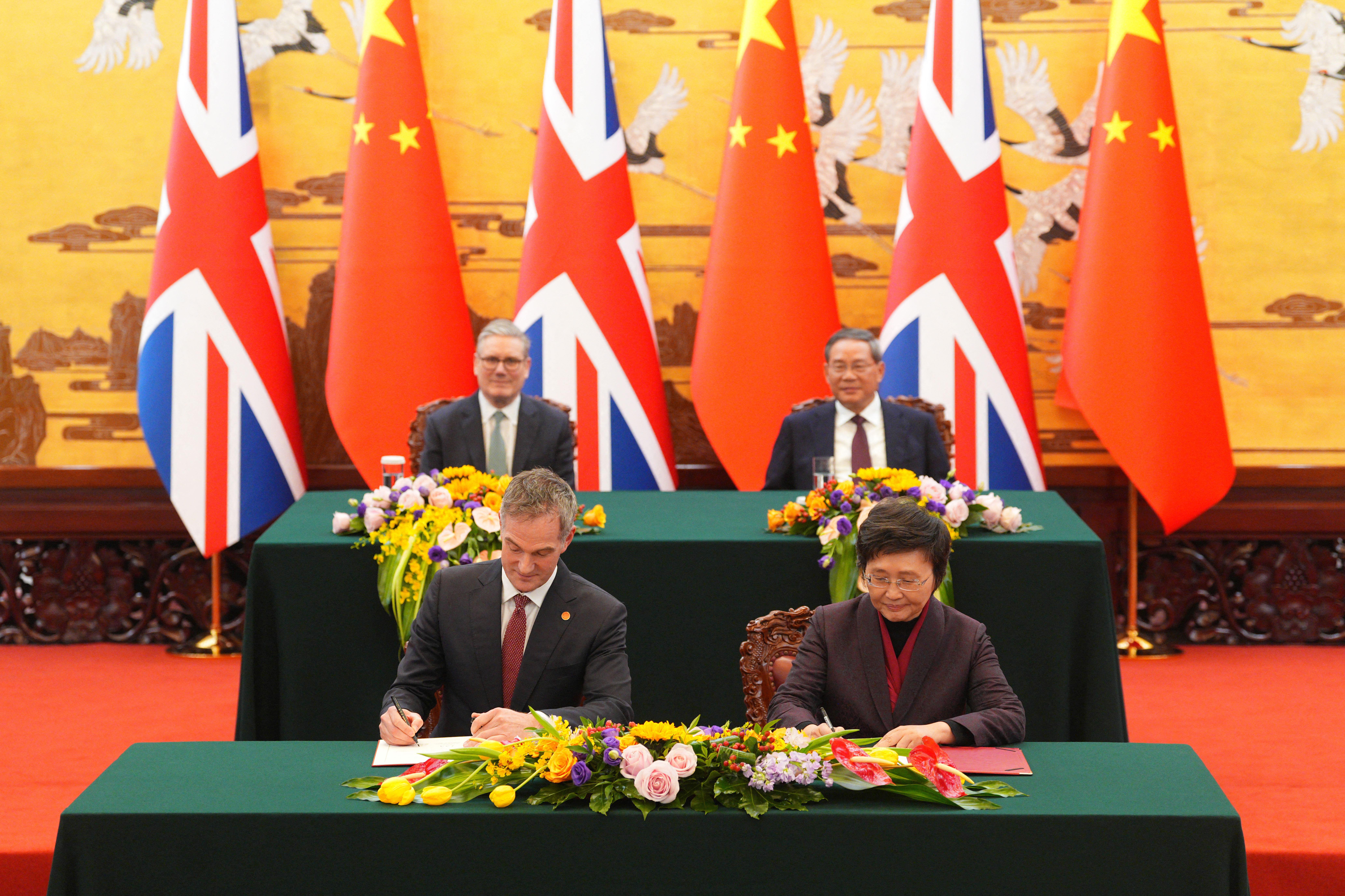 Britain’s Starmer hails ‘good progress’ after meeting China’s Xi