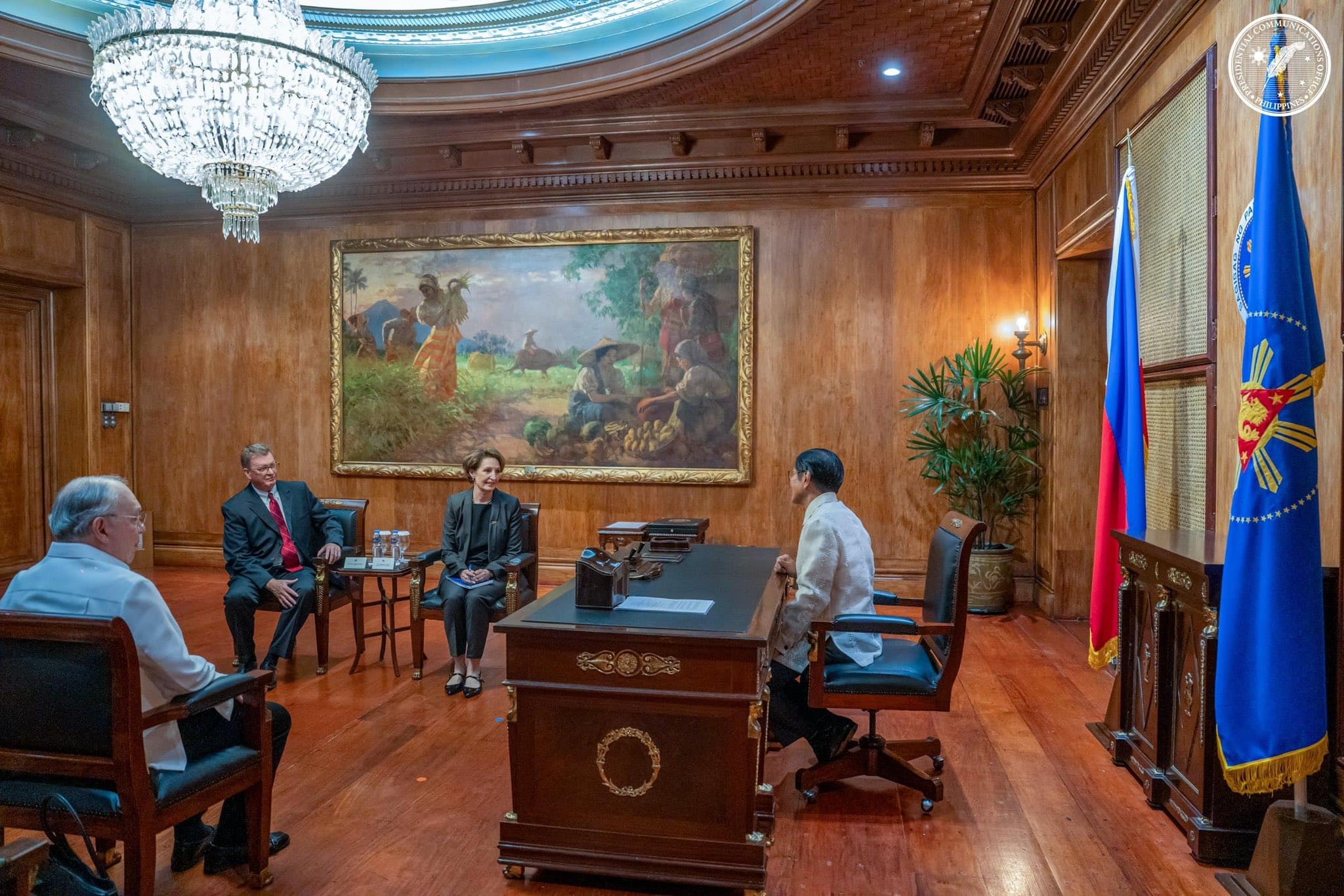 US envoy Carlson concludes PH posting, Marcos wishes her success