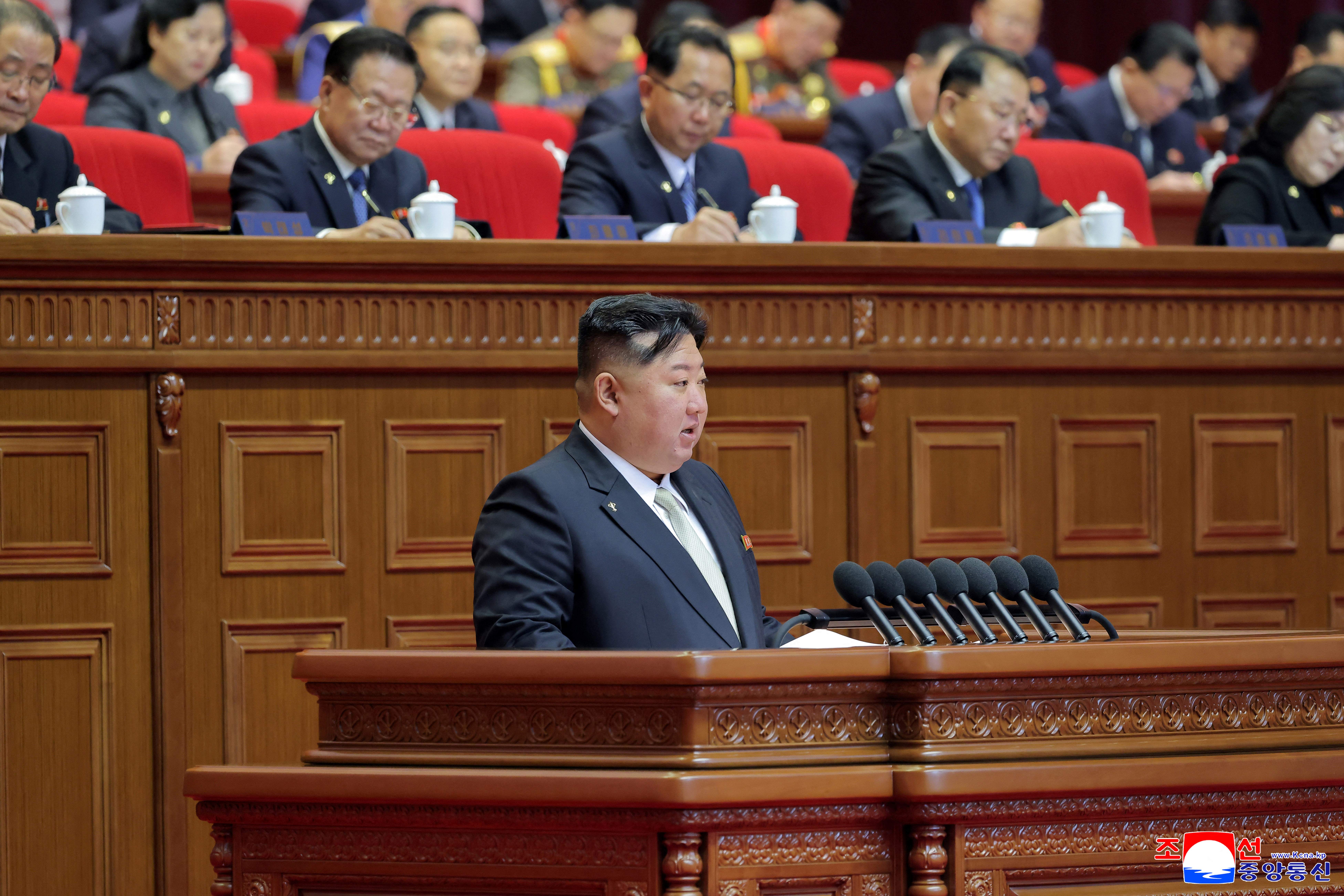 N. Korea’s Kim re-elected to lead ruling party at congress