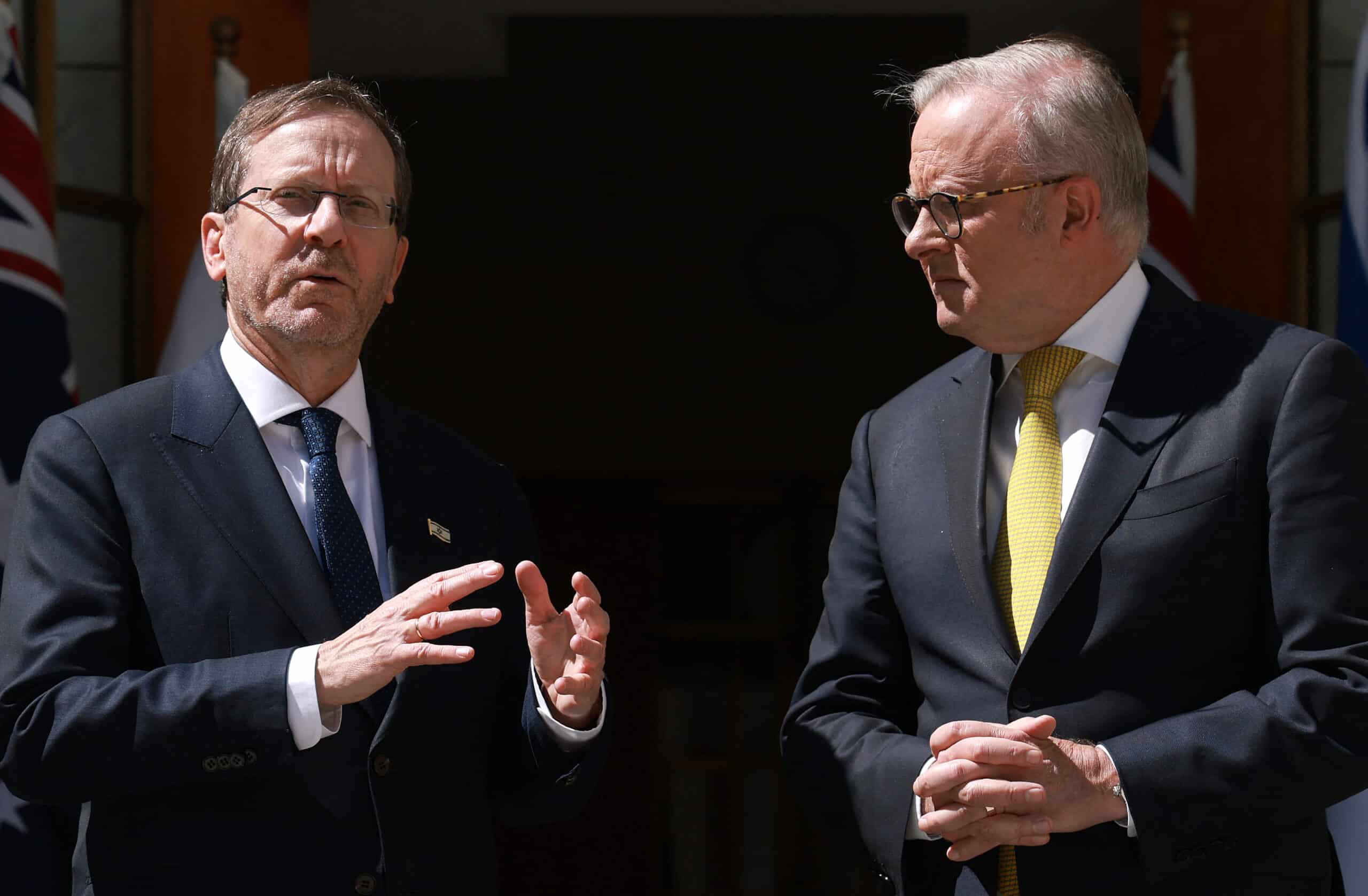 Israel president says antisemitism in Australia ‘frightening’