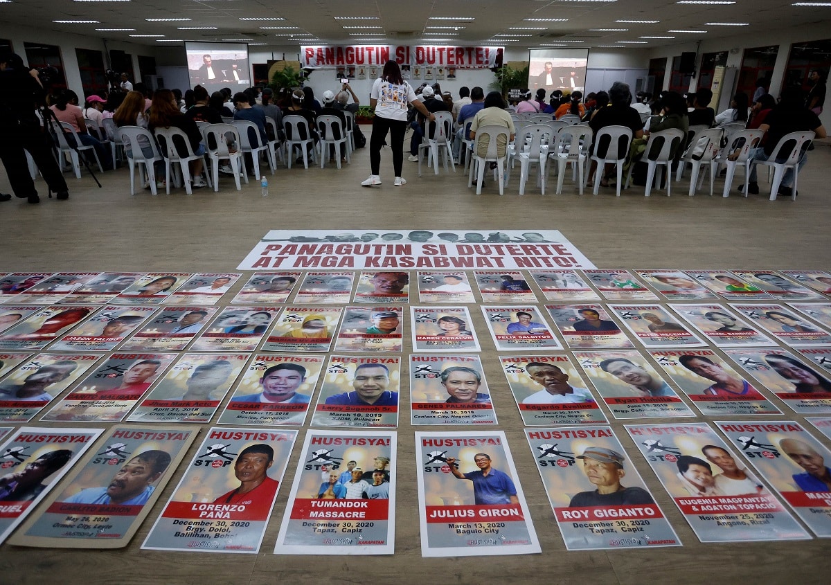 Family of EJK victims hopeful Duterte will face ICC trial