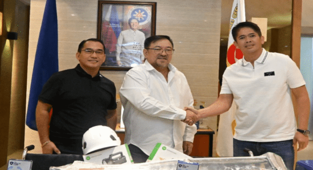 PCSO donates ChariTimba and rescue equipment to Santa Rosa, Nueva Ecija