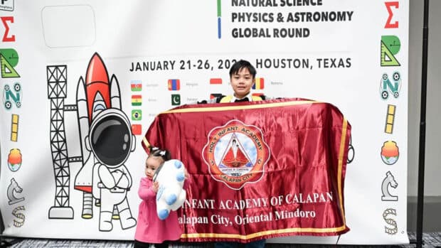 Filipino student takes top prize at US science olympiad