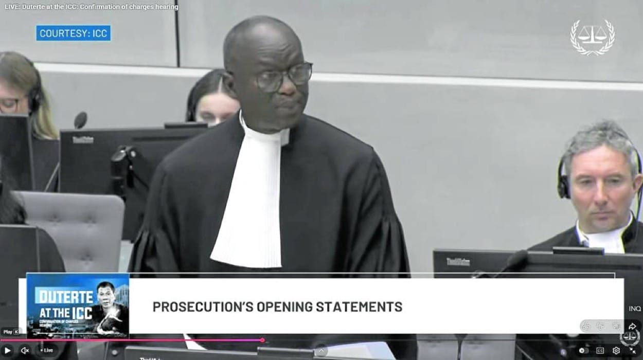 ICC prosecutor: Duterte’s  defense a near ‘admission’