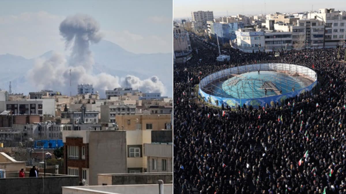 Israel strikes Tehran as counterattacks widen