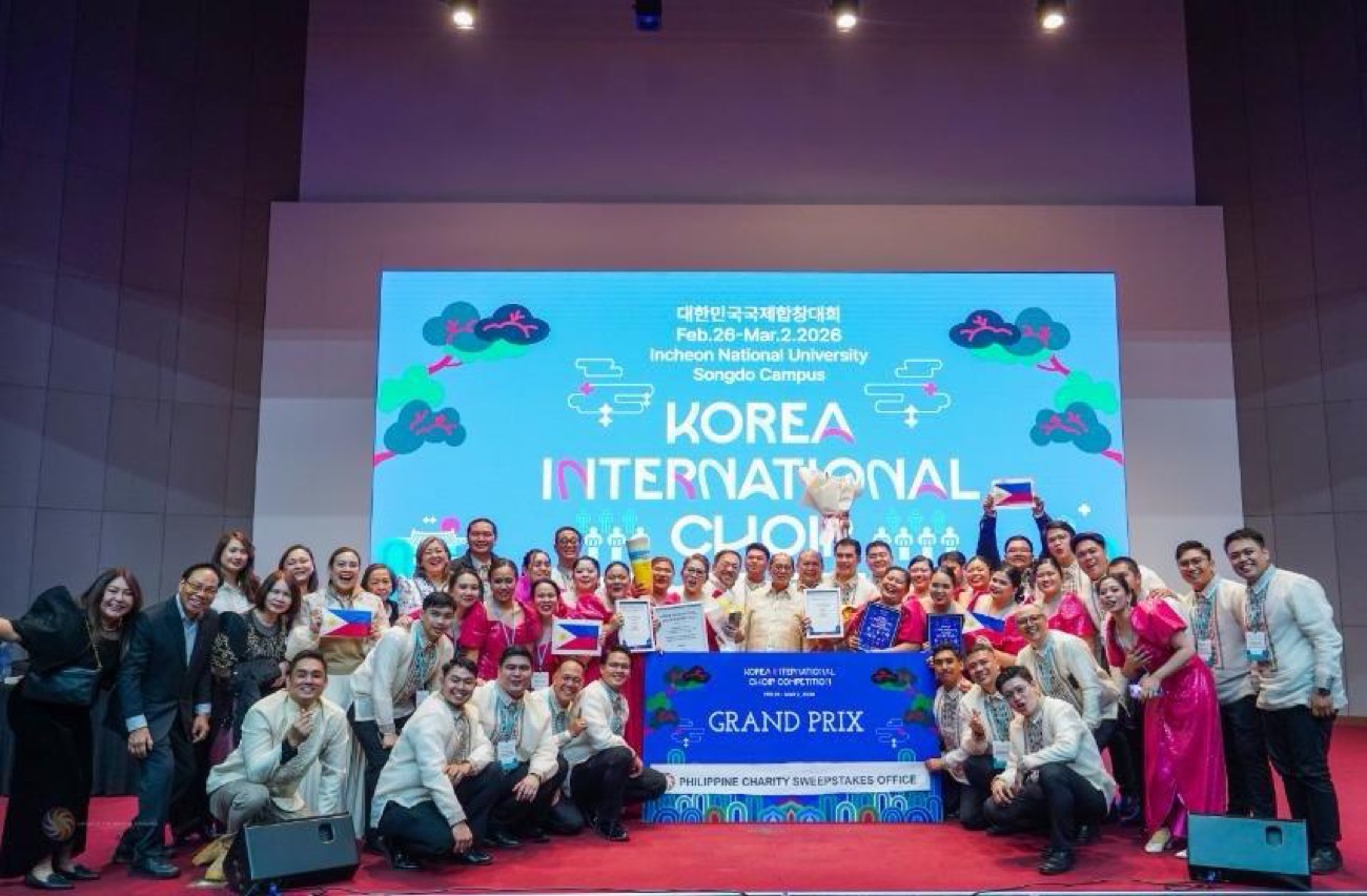 PCSO chorale triumphs at Korea International Choir competition