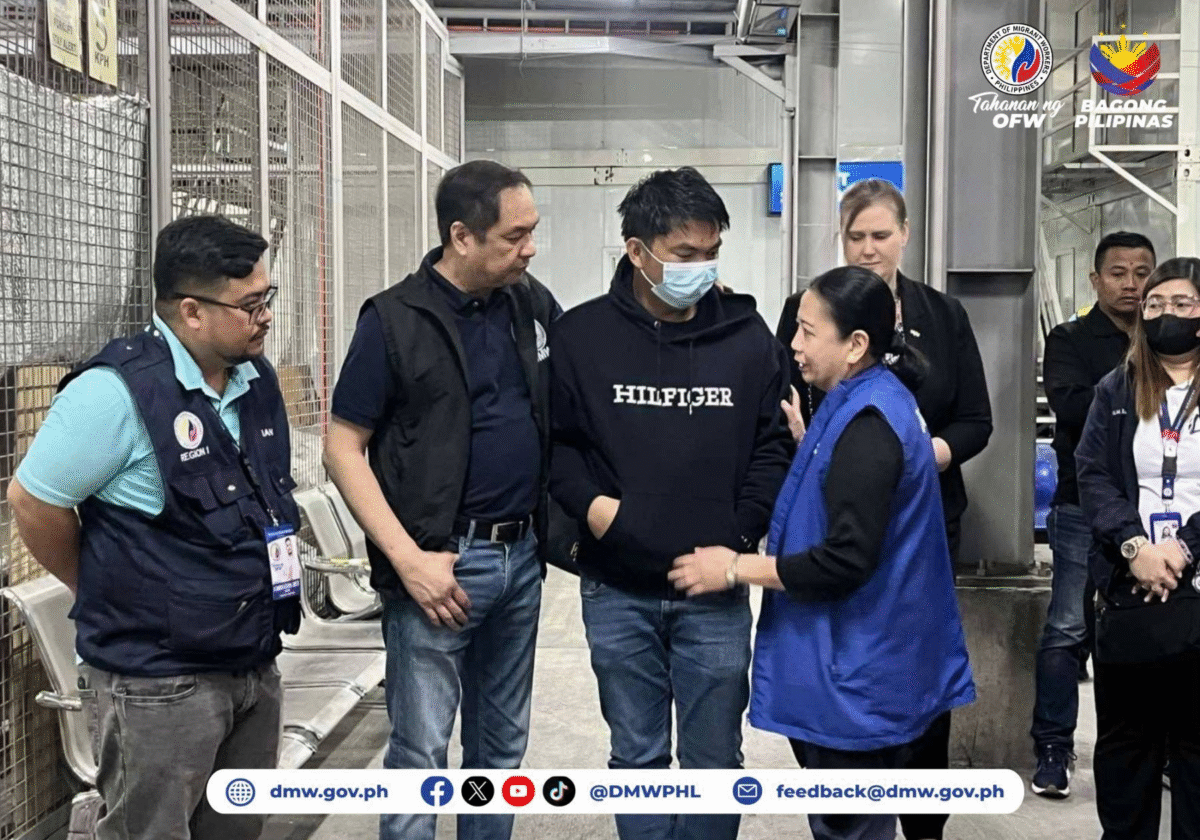Arrival of the remains of Mary Ann De Vera, the Filipina caregiver killed in a missile attack in Israel.