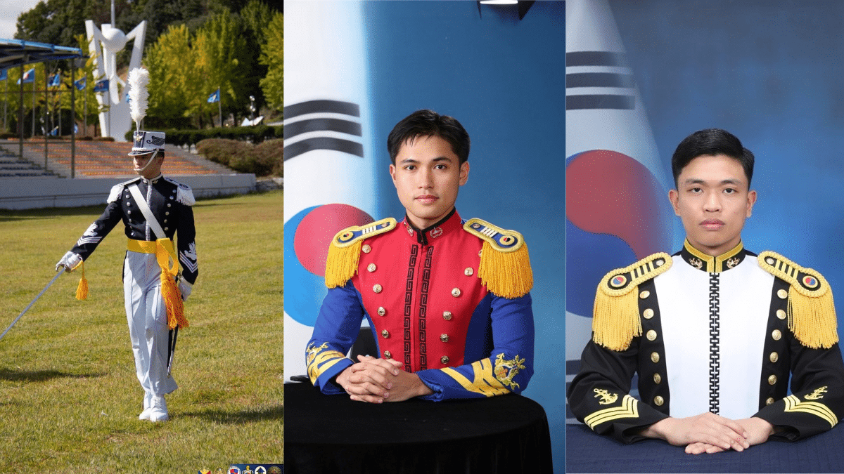 3 PMA cadets return after graduating from South Korean military schools
