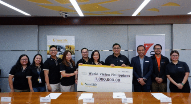Sun Life Foundation bolsters World Vision Philippines’ disaster response program with  PHP 1M donation