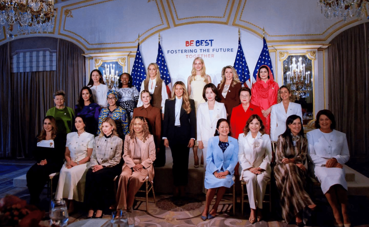 Liza Marcos joins Melania Trump, other spouses in 'Fostering the Future Together' luncheon in New York