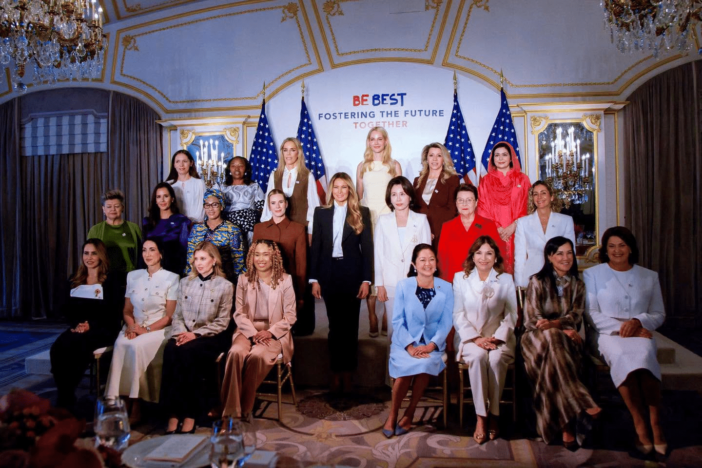 Liza Marcos joins Melania Trump, other spouses in coalition luncheon
