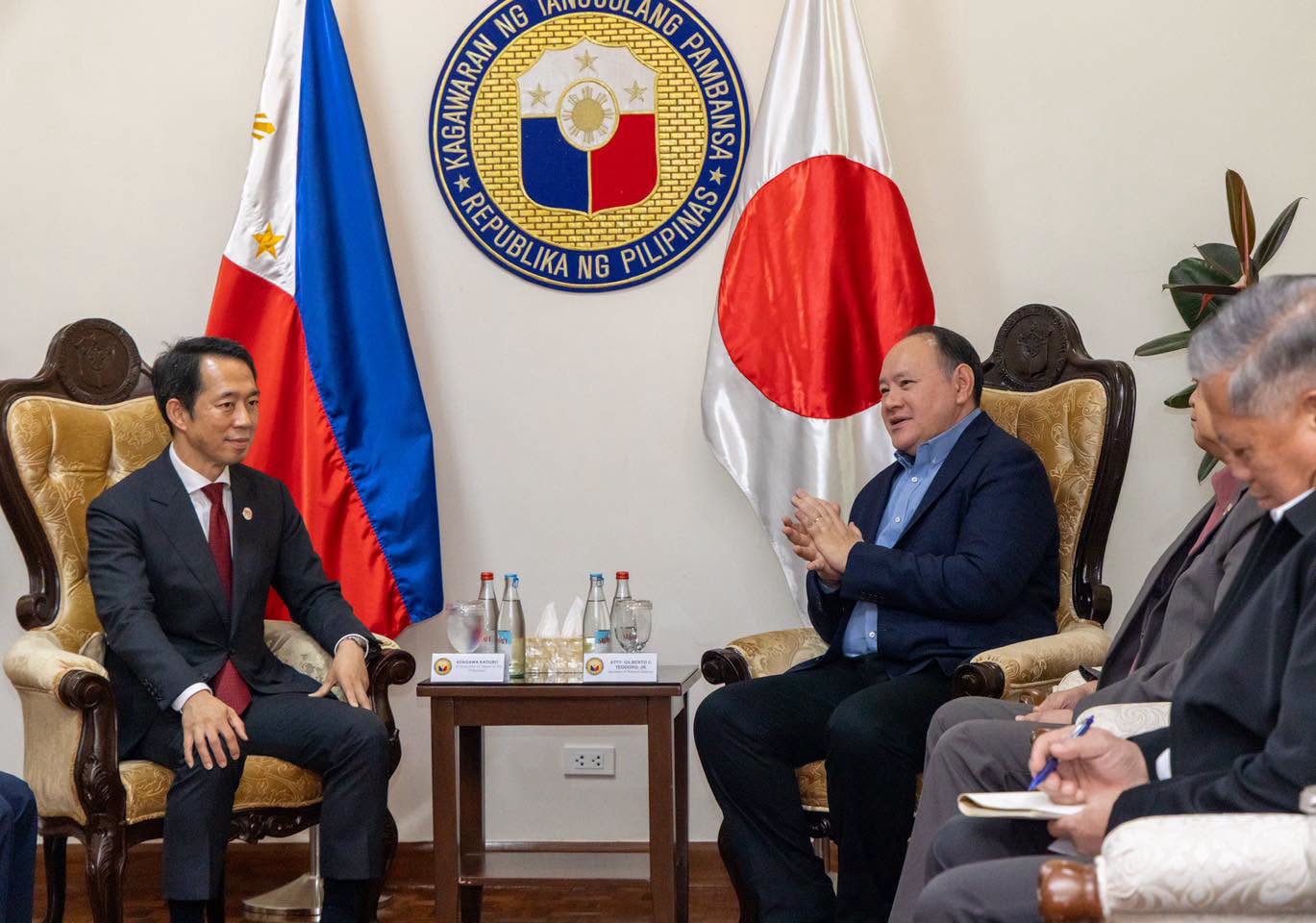 New Japan envoy Kitagawa meets Teodoro in first Cabinet call