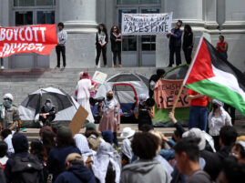Tensions flare at US universities over Gaza protests