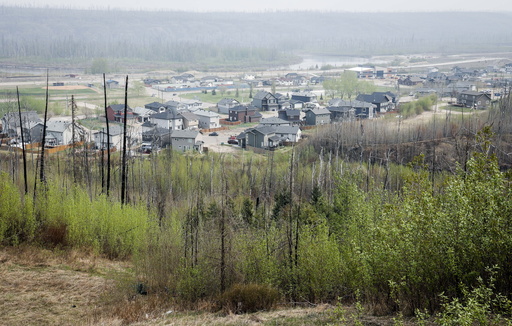 Fire threat eases near Canada's oil sands hub; long, hot summer looms