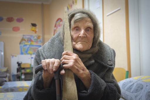 A 98-year-old in Ukraine walked miles to safety from Russians